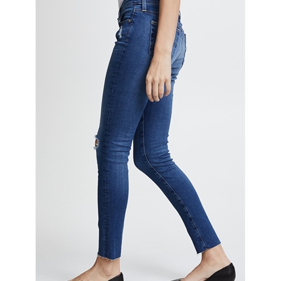 AG Raw Hem Legging Ankle Jeans - Picture 4 of 8